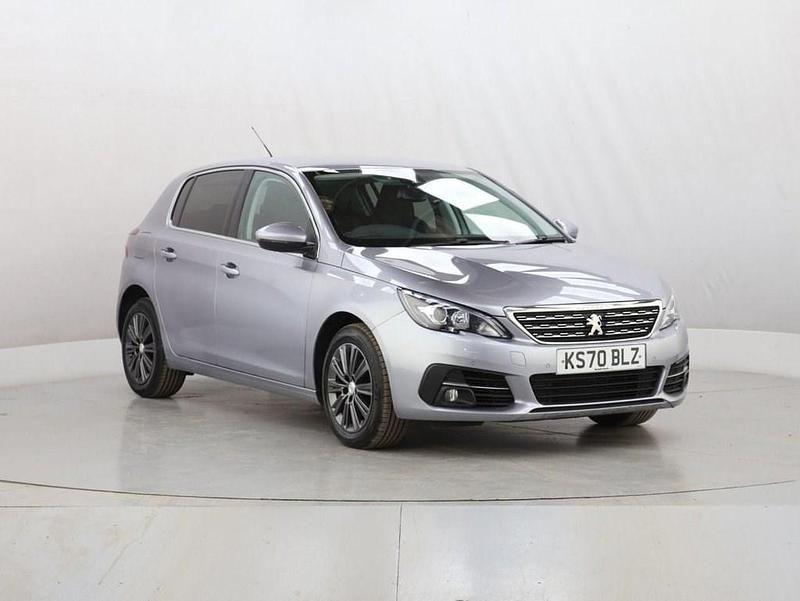 Used Peugeot 308 Allure 130 HP (95 kW) 2020 Grey Hatchback