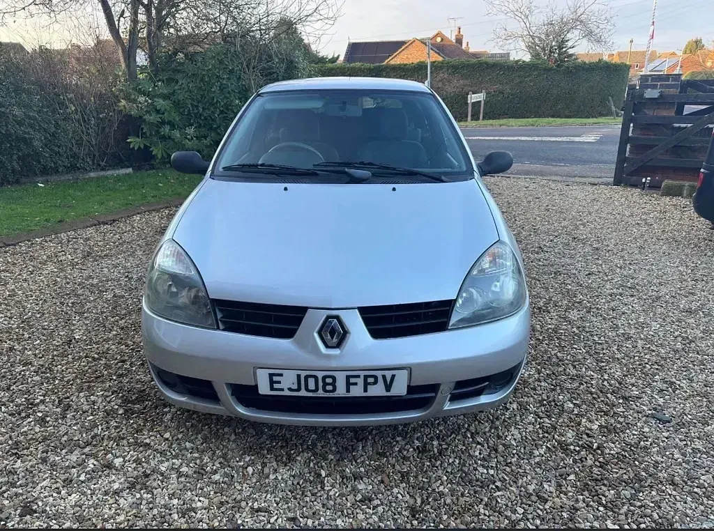 Used Renault Clio Campus 60 HP (44 kW) 2008 Silver Hatchback
