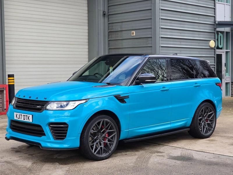 Used Land Rover Range Rover Sport HSE 306 HP (225 kW) 2017 Blue SUV