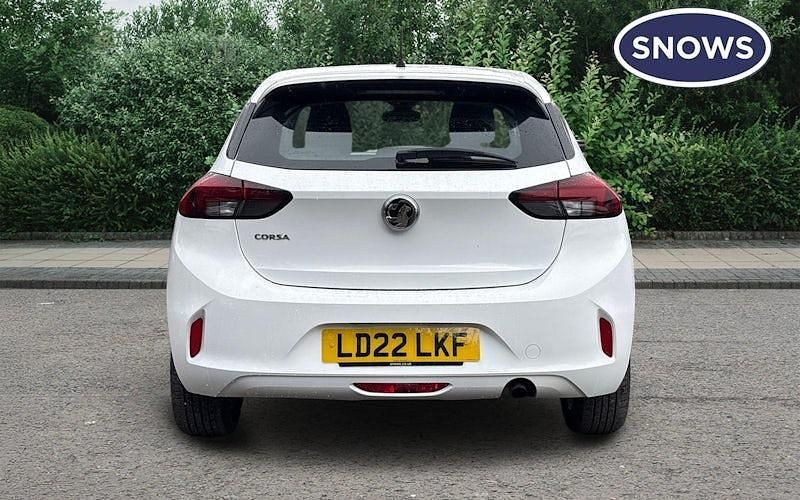 Used Vauxhall Corsa Edition 75 HP (55 kW) 2022 White Hatchback