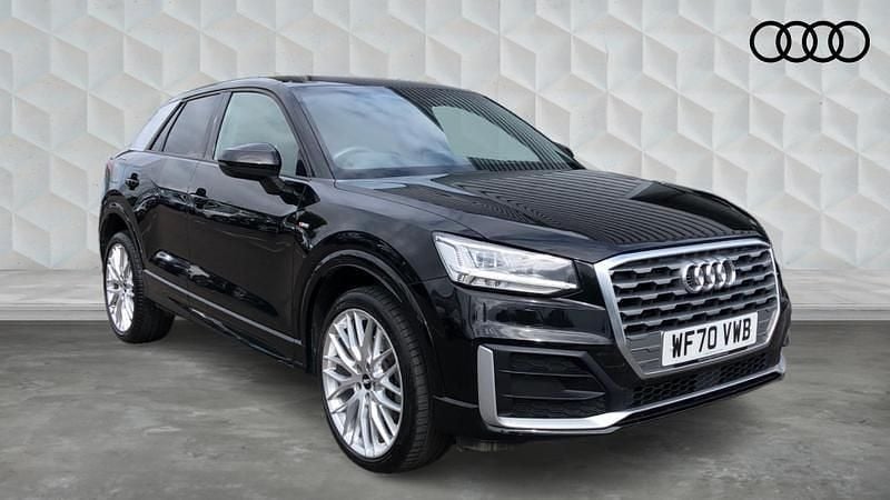 Black Used 2020 Audi Q2 S-Line SUV | £19,250 (Fair price) - Image 1/4