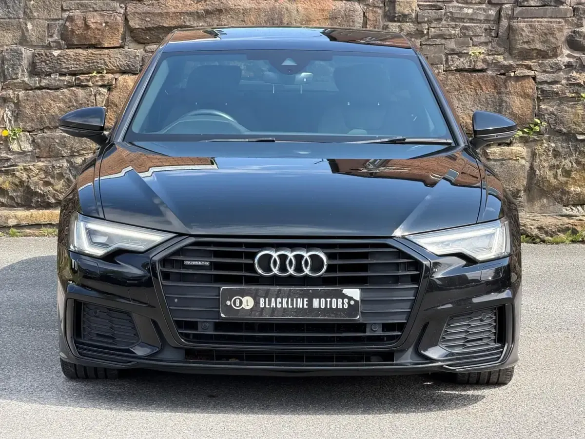 Used Audi A6 Black Edition 204 HP (150 kW) 2019 Black Sedan