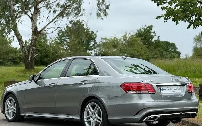 Used Mercedes E350 AMG 252 HP (185 kW) 2013 Silver Sedan