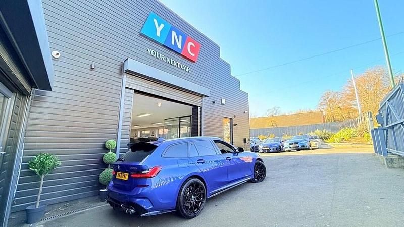Used BMW 330e M Sport 288 HP (211 kW) 2022 Blue Estate
