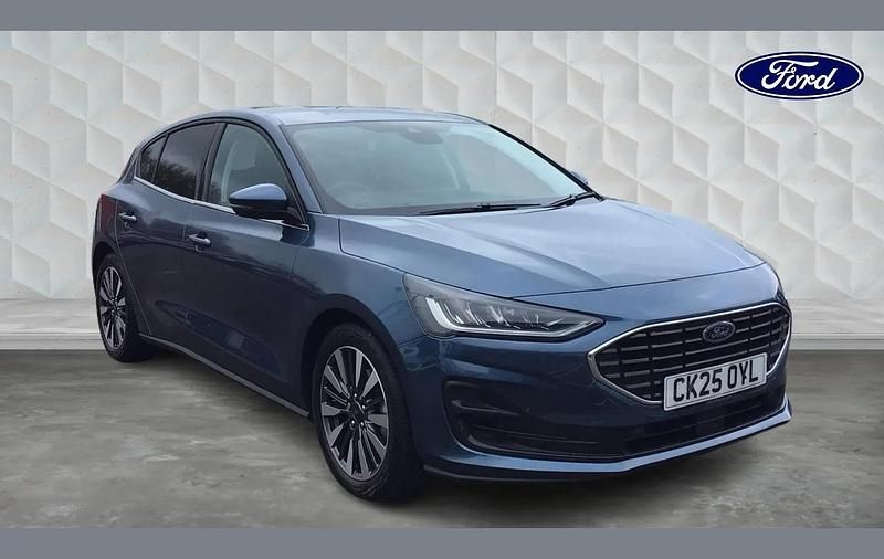 Used Ford Focus Titanium X 123 HP (90 kW) 2025 Blue Hatchback