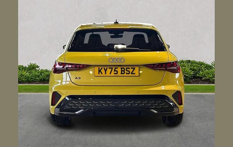 New Audi A3 S-Line 147 HP (108 kW) 2025 Yellow Hatchback