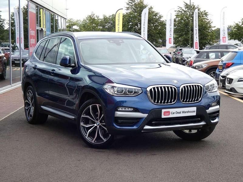 Blue Used 2018 BMW X3 xLine SUV | £22,899 (A bit pricey) - Image 1/4
