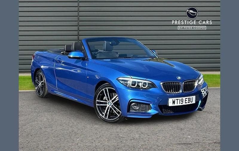 Used BMW 220 M Sport 187 HP (137 kW) 2019 Blue Cabriolet
