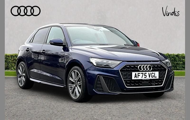 Used Audi A1 S-Line 114 HP (83 kW) 2025 Blue Hatchback