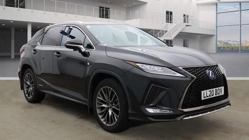 Black Used 2020 Lexus RX450h Sport Line SUV | £26,999 (Good price) - Image 1/4