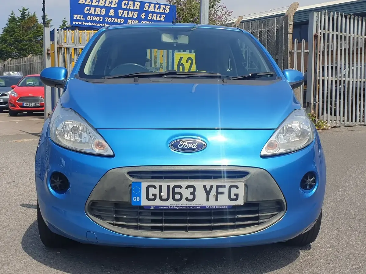 Used Ford Ka 69 HP (50 kW) 2013 Blue Hatchback