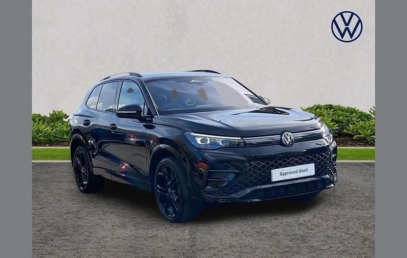 Black Used 2025 VW Tiguan Black Edition SUV | £44,850 - Image 1/4