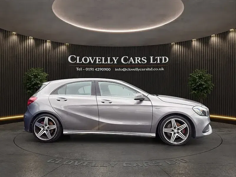 Used Mercedes A250 AMG 218 HP (160 kW) 2016 Grey Hatchback