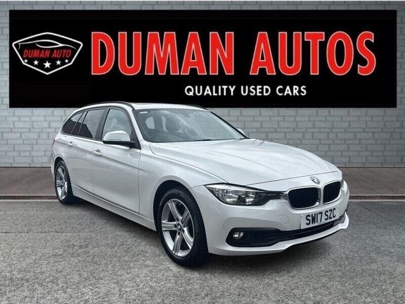 White Used 2017 BMW 320 Comfort Edition Estate | £11,995 (Fair price) - Image 1/4