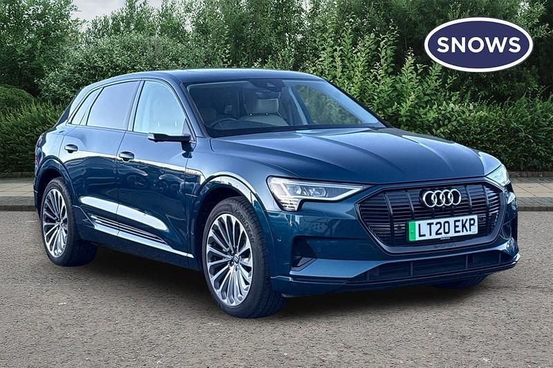 Blue Used 2020 Audi e-tron Comfort SUV | £20,999 (A bit pricey) - Image 1/3