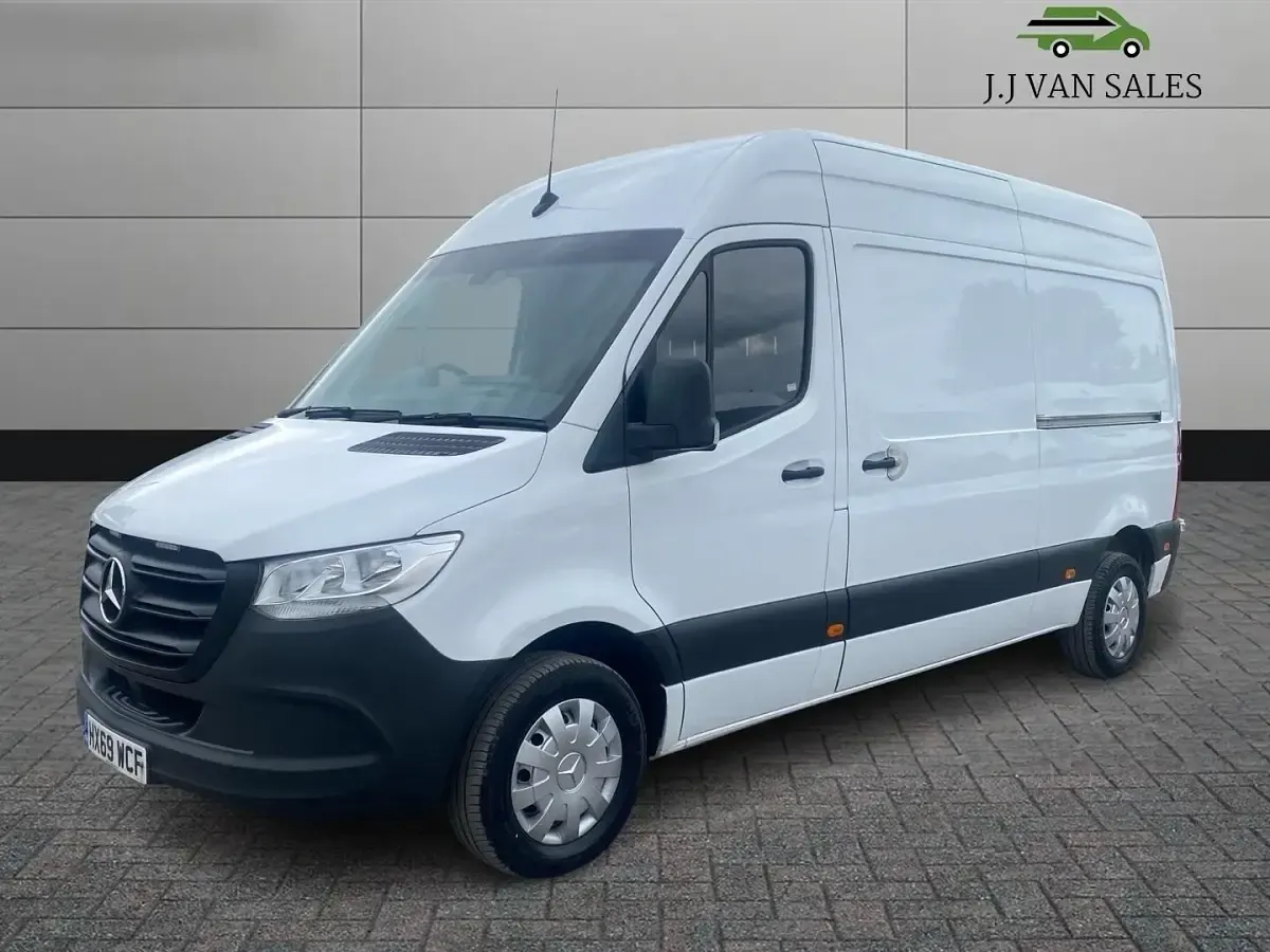 Gebraucht Mercedes Sprinter 2019 Weiß Van