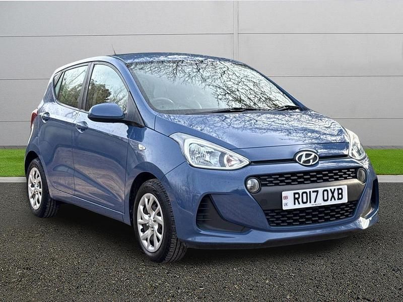 Used Hyundai i10 SE 66 HP (48 kW) 2017 Blue Hatchback