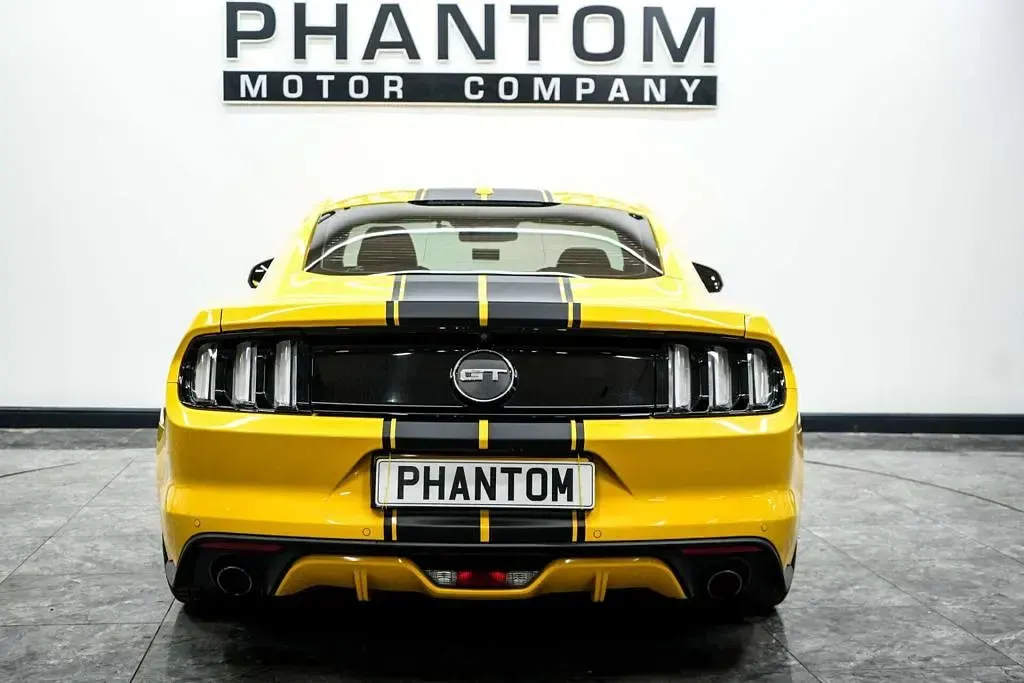 Used Ford Mustang GT Fastback 416 HP (305 kW) 2017 Yellow Coupe
