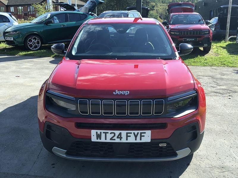 Red Used 2024 Jeep Avenger Altitude SUV | £16,495 (Fair price) - Image 1/4
