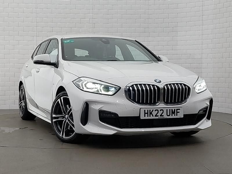 White Used 2022 BMW 118 M Sport Hatchback | £21,298 (Fair price) - Image 1/4