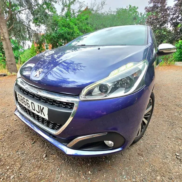 Used Peugeot 208 Allure 2016 Blue Hatchback
