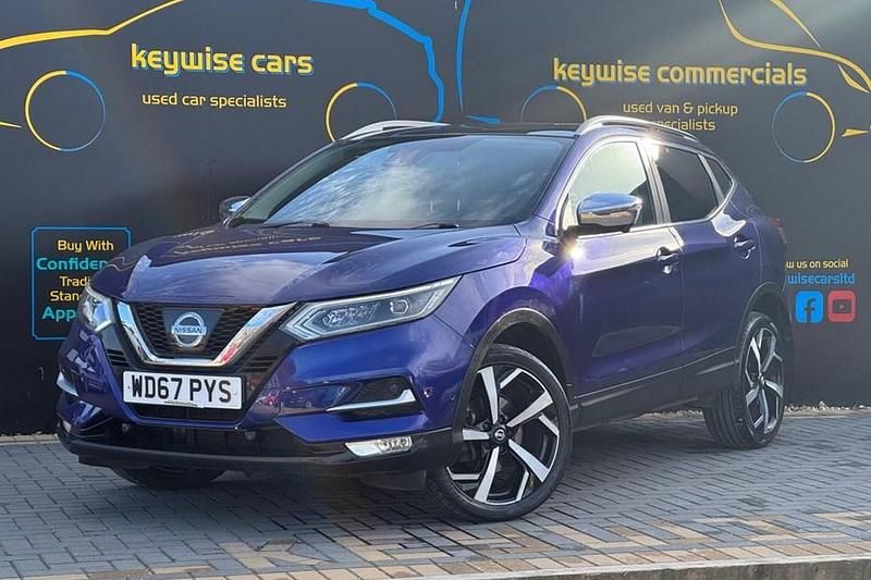 Used Nissan Qashqai Tekna 2017 Blue SUV