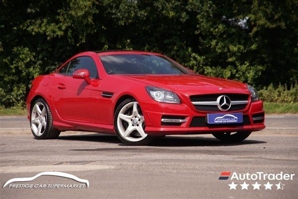 Red Used 2014 Mercedes SLK250 AMG Cabriolet | £8,799 (Fair price) - Image 1/1