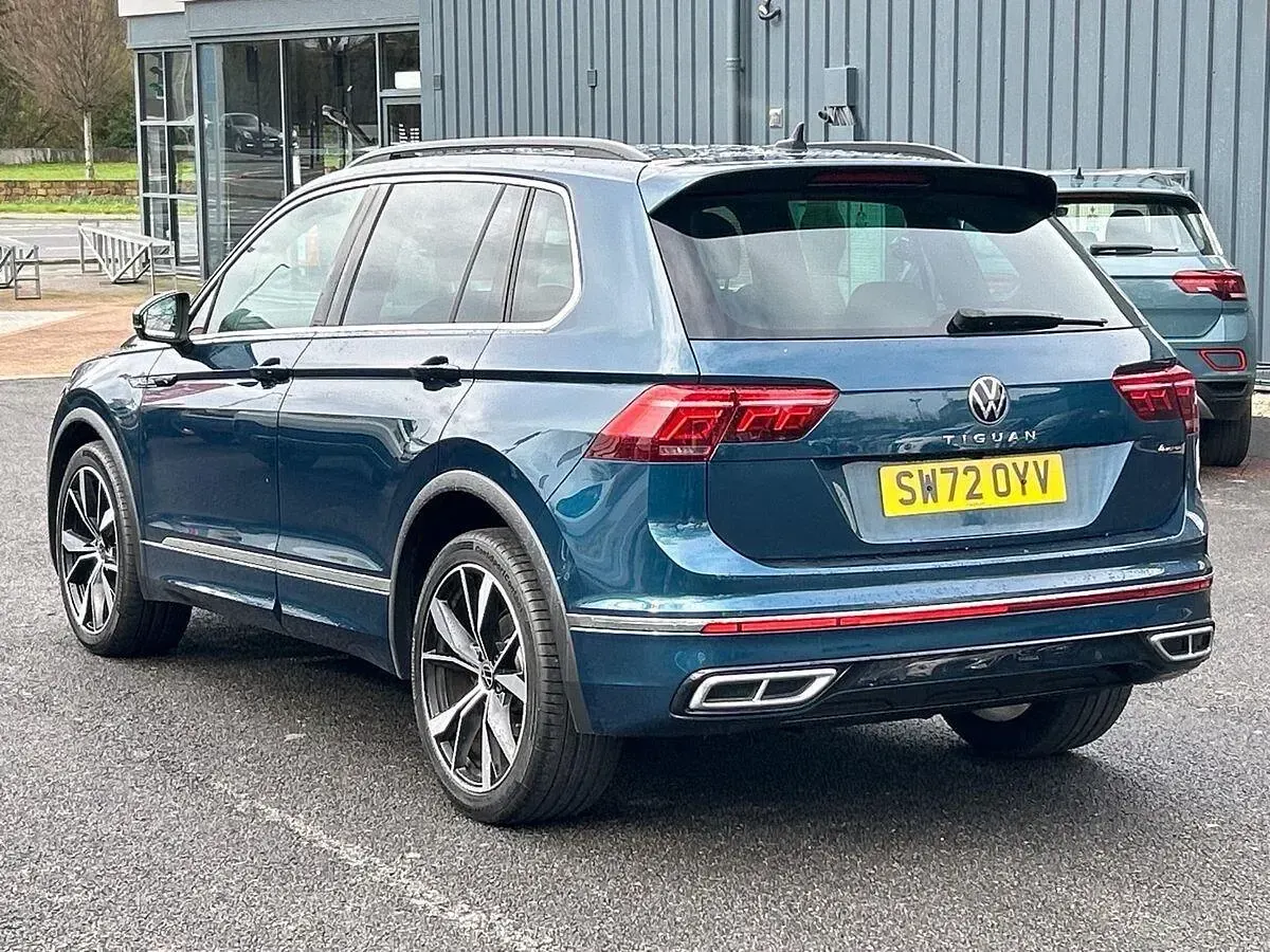 Used VW Tiguan R-line 150 HP (110 kW) 2023 Blue SUV