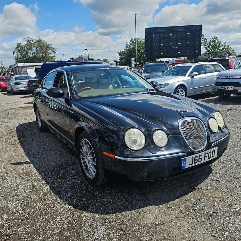 Black Used 2006 Jaguar S-Type SE Sedan | £1,595 (Fair price) - Image 1/4