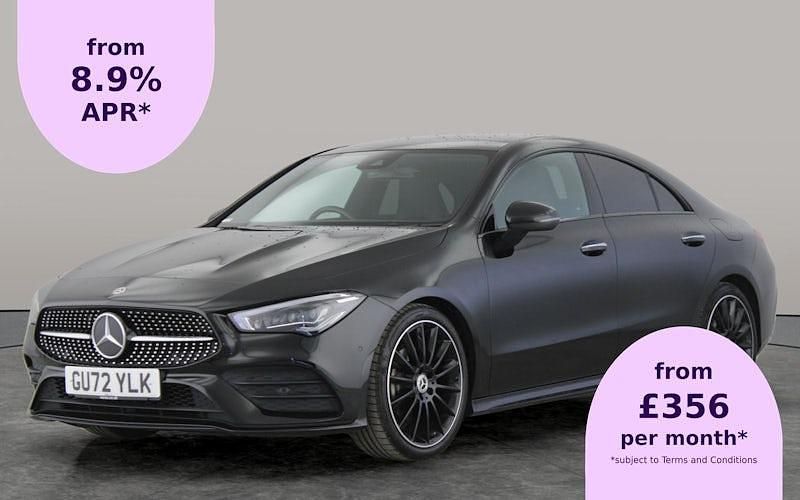 Black Used 2022 Mercedes CLA180 AMG Line Premium Plus Sedan | £25,774 (A bit pricey) - Image 1/1
