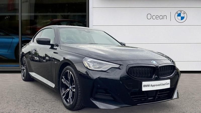 Black Used 2023 BMW 220 M Sport Coupe | £28,590 (Fair price) - Image 1/4