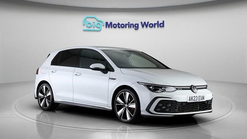 Used VW Golf VIII GTD 200 HP (147 kW) 2023 White Hatchback