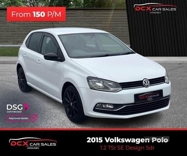 White Used 2015 VW Polo Design Hatchback | £6,995 (Fair price) - Image 1/4