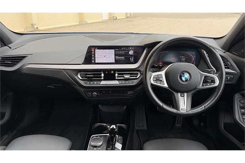 Used BMW 118 M Sport 136 HP (100 kW) 2023 Blue Hatchback