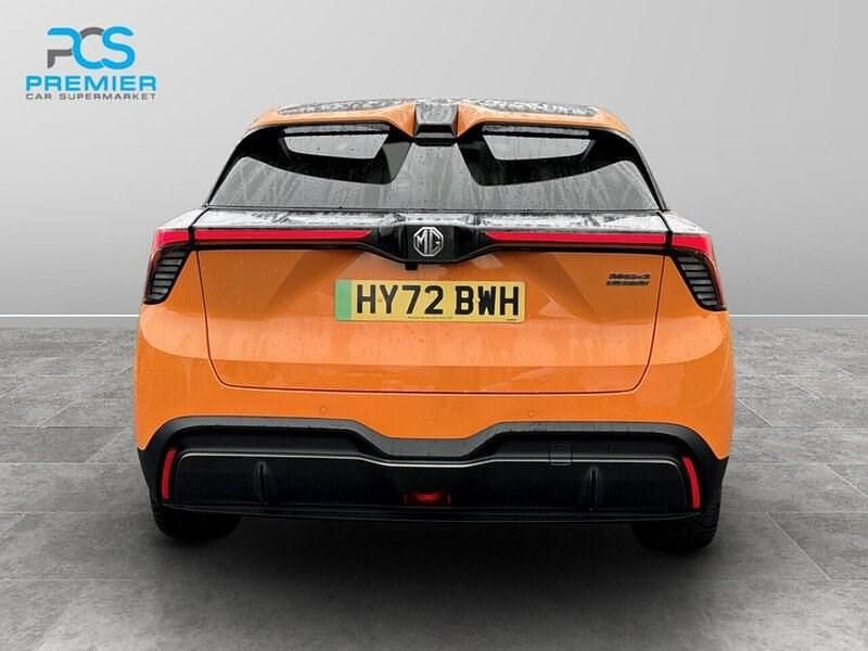 Used MG MG4 EV Trophy 2022 Orange Hatchback