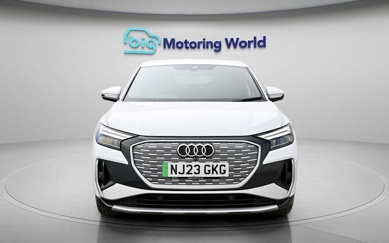 Used Audi Q4 Sportback e-tron S-Line 150 kW (204 HP) 2023 White SUV