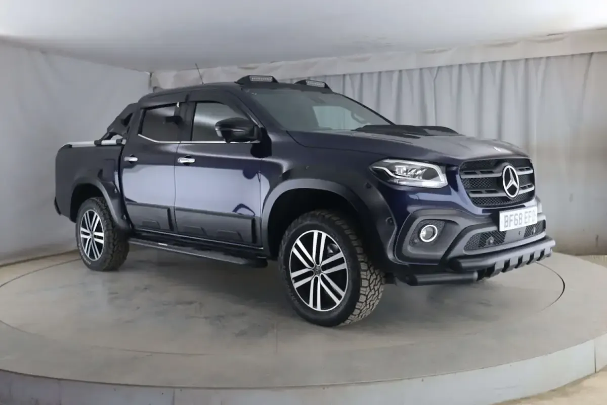 Used Mercedes X250 2018 Blue Pickup