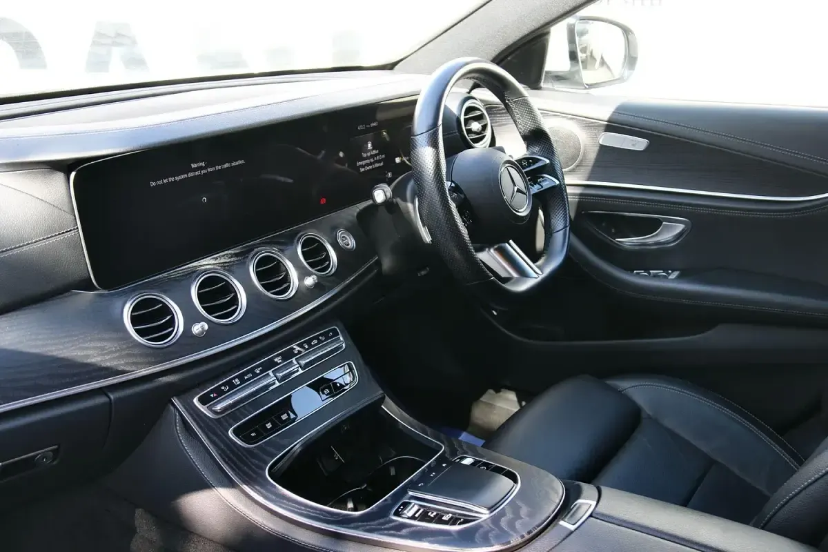 Used Mercedes E300 AMG Line Premium 2021 White Sedan
