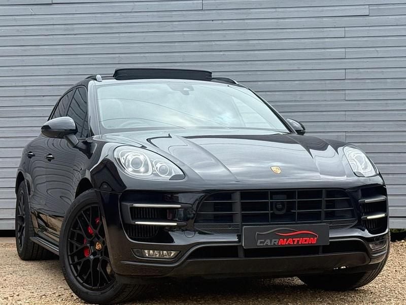 Black Used 2015 Porsche Macan Turbo SUV | £25,495 (Fair price) - Image 1/4