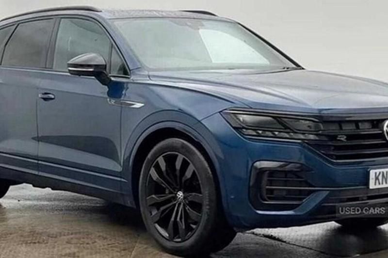 Used VW Touareg Black Edition 286 HP (210 kW) 2022 Blue SUV