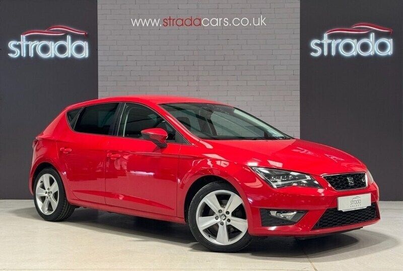 Red Used 2016 Seat Leon FR Hatchback | £8,497 (Fair price) - Image 1/4
