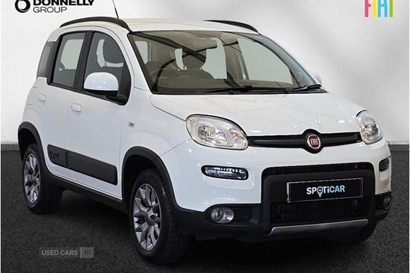 White Used 2020 Fiat Panda 4x4 Hatchback | £9,495 (Fair price) - Image 1/1