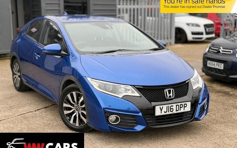 Used Honda Civic SE Plus 120 HP (88 kW) 2016 Blue Hatchback