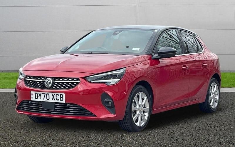 Used Vauxhall Corsa Elite 101 HP (74 kW) 2020 Red Hatchback