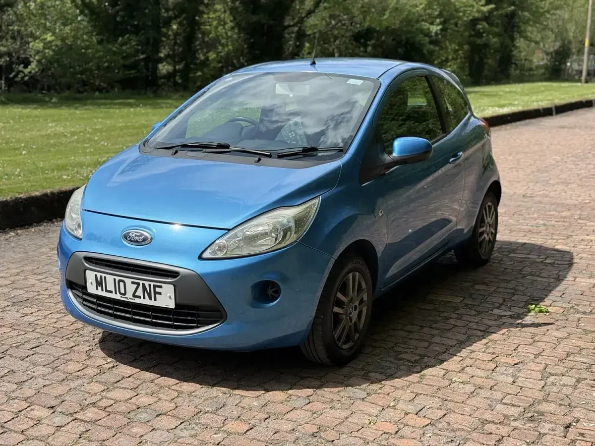 Used Ford Ka 69 HP (50 kW) 2010 Blue Hatchback