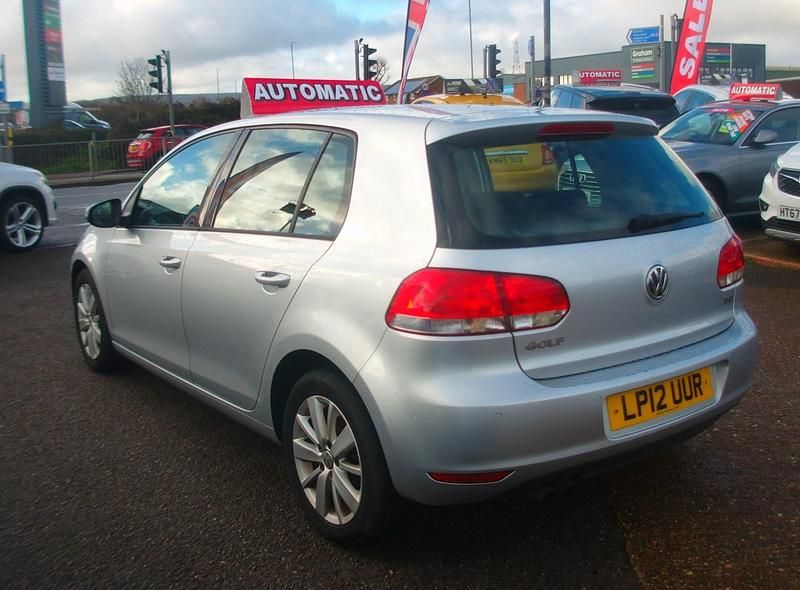 Used VW Golf VII Match 122 HP (89 kW) 2012 Silver Hatchback