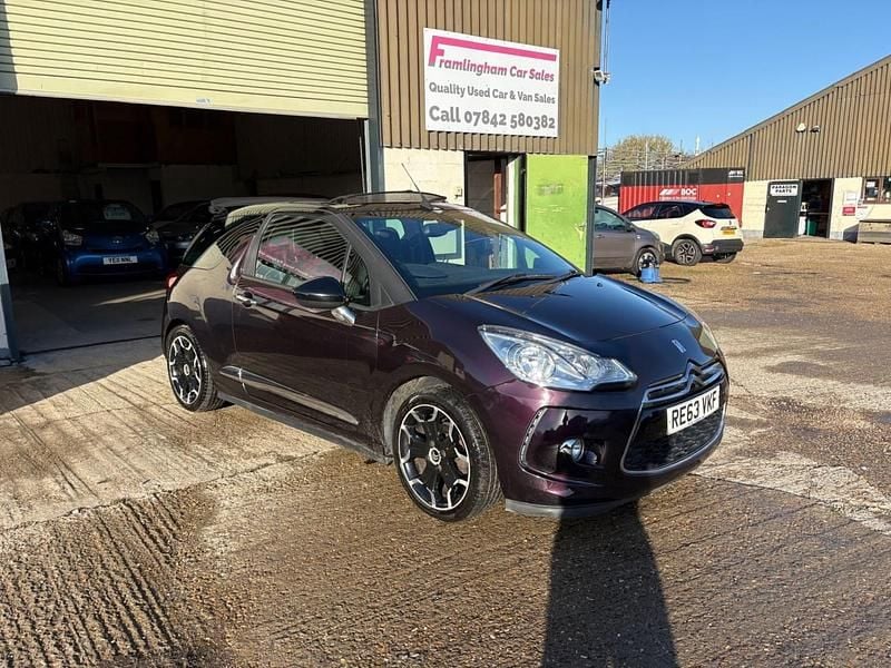 Aubergine Used 2014 Citroën DS3 Cabriolet Cabriolet | £2,995 (Fair price) - Image 1/4