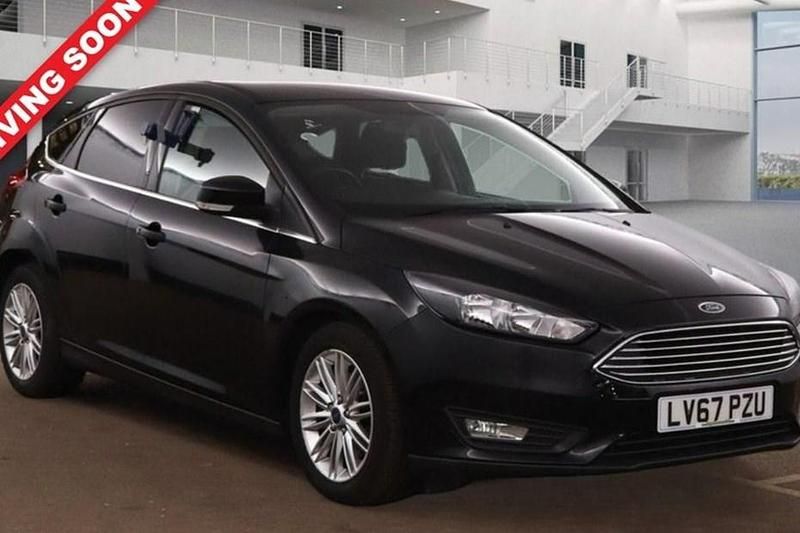 Black Used 2017 Ford Focus Zetec Hatchback | £7,400 (Good price) - Image 1/1