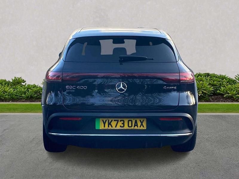 Used Mercedes EQC400 AMG line 300 kW (408 HP) 2023 Black SUV
