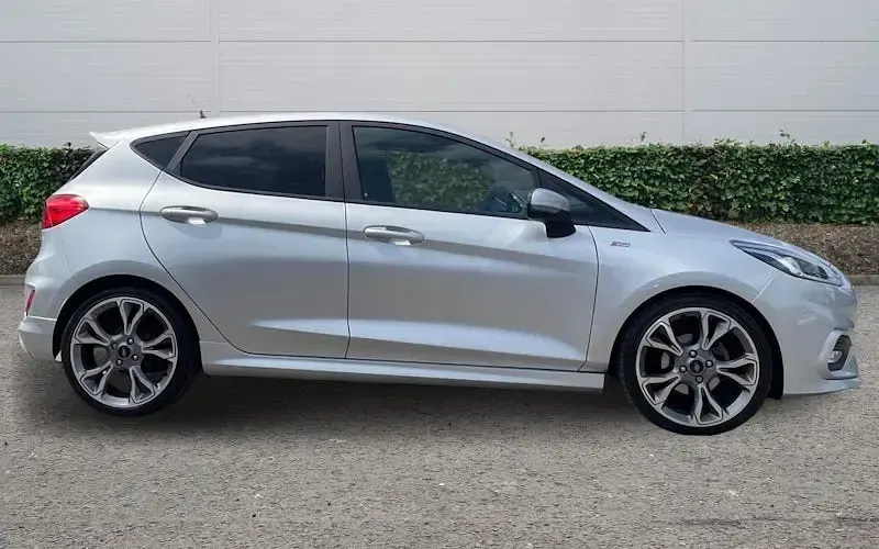 Used Ford Fiesta ST-Line X 125 HP (91 kW) 2021 Silver Hatchback